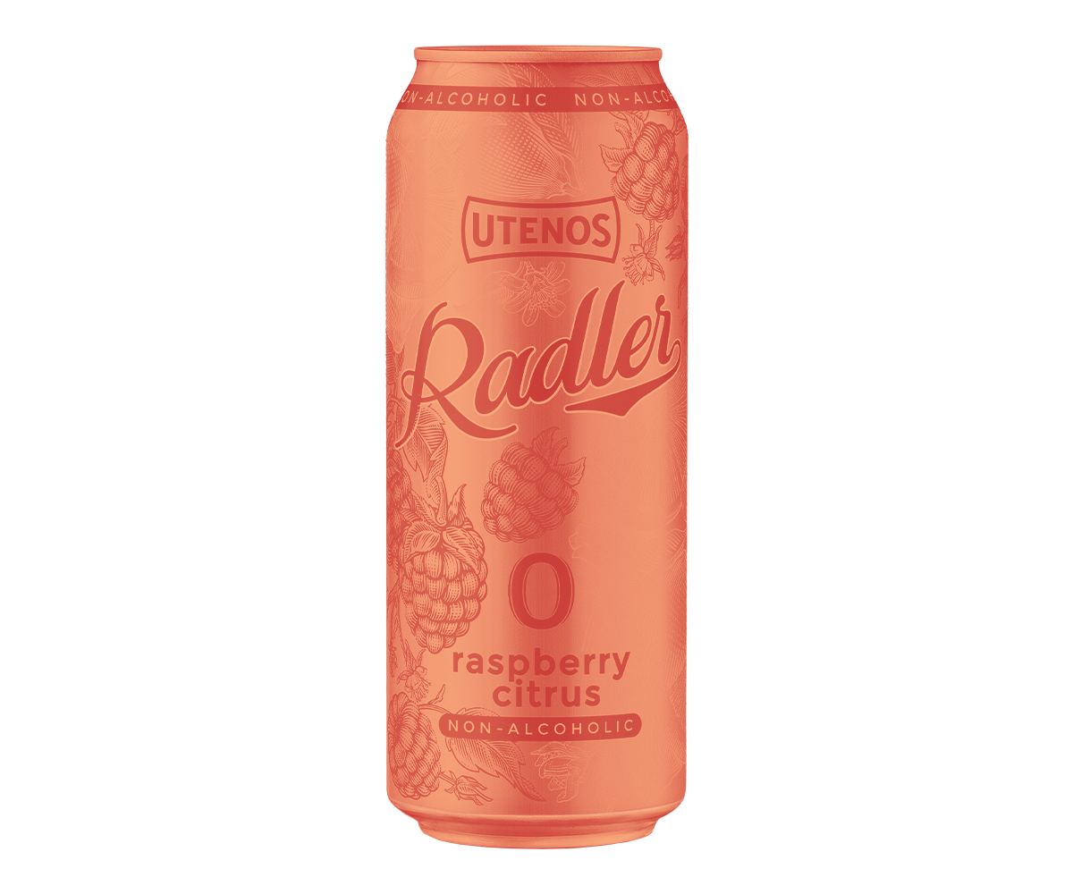 UTENOS Radler (non-alcoholic) How Katleris and Bartuševičius explored Lithuania